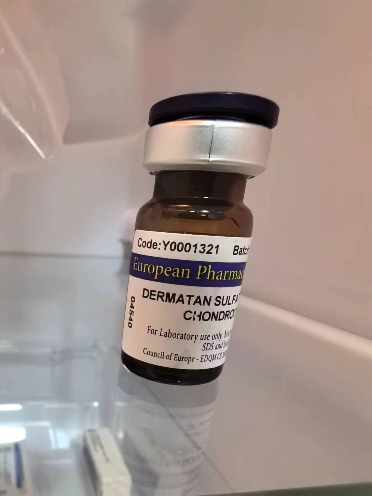 Y0001321硫酸皮肤素和过硫酸软骨素标准液